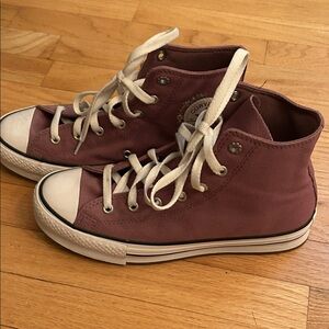 Converse Kids High-Top Sneakers - Mauve